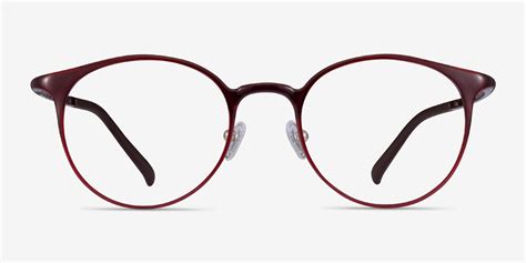 round red glasses frames